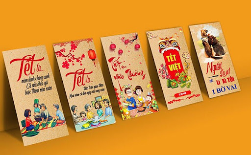 Bao lì xì đa dạng kiểu dáng, mẫu mã